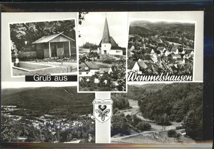 Wommelshausen Teilansichten und Kirche