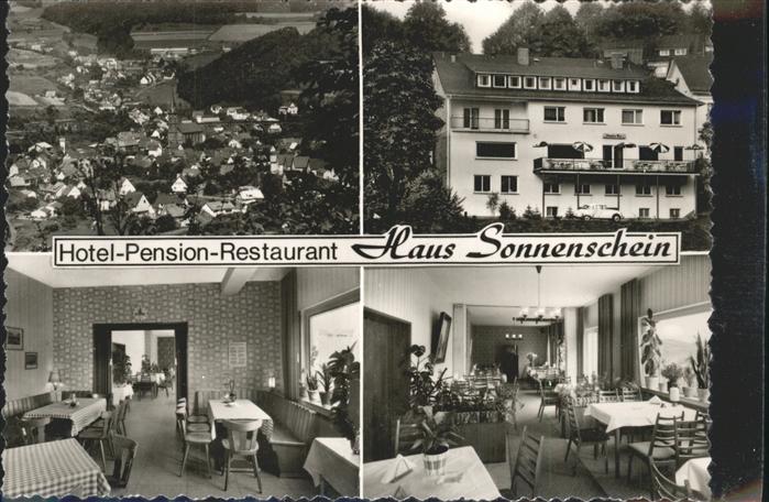 Bad Endbach Gesamtansicht mit Hotel Haus Sonnensche