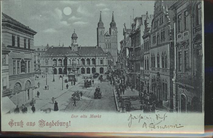 MAGDEBURG  CITY Alter Markt