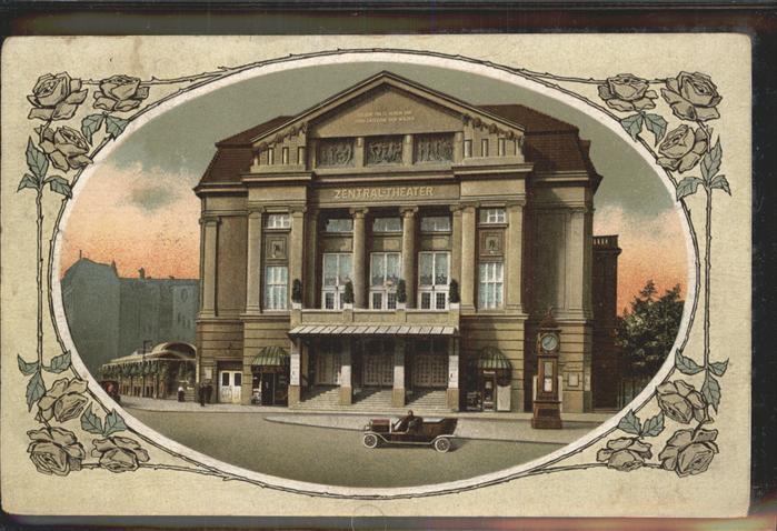 MAGDEBURG  CITY Zentraltheater Autos
