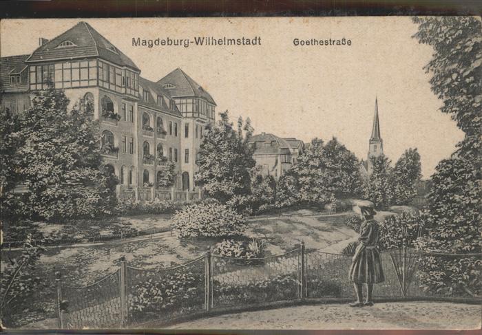 MAGDEBURG  CITY Wilhelmstadt Goethestrasse