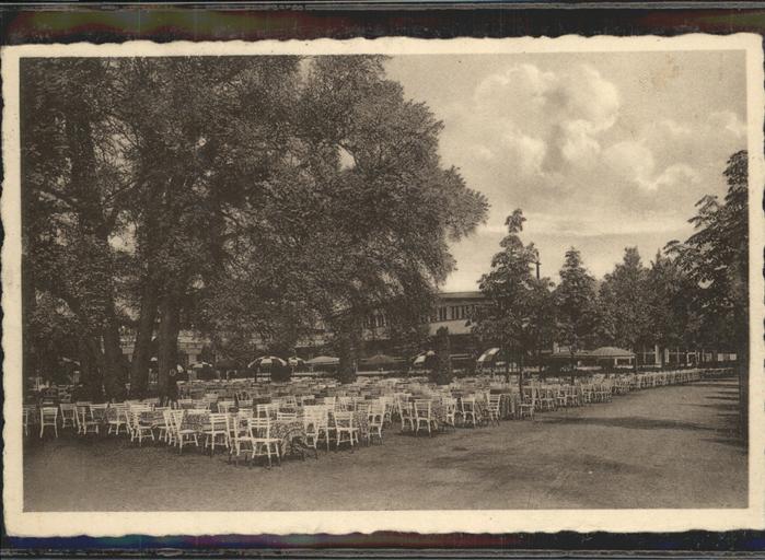 MAGDEBURG  CITY Hauptrestaurant Terrassenkaffe Adolf Mittag See R. Boening