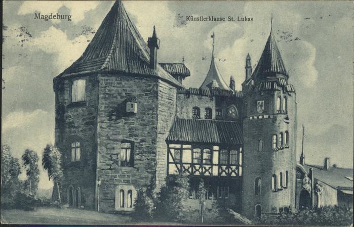MAGDEBURG  CITY Kuenstlerklause St. Lukas