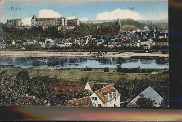 Pirna Elbe Sachsen Elbe Schloss Sonnenstein