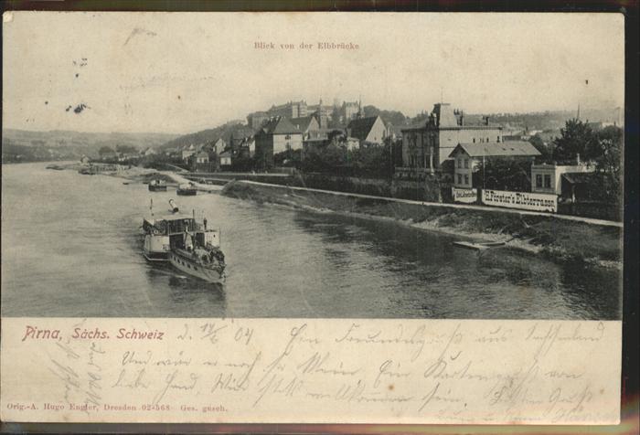 Pirna Elbe Sachsen Elbe Dampfer
