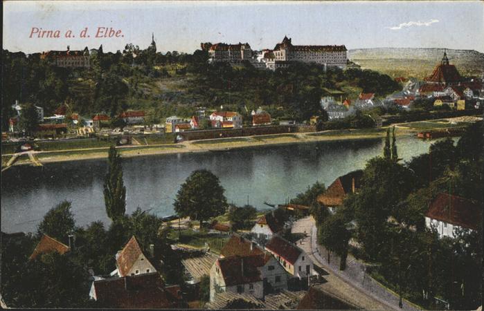 Pirna Elbe Sachsen Elbe Sonnenstein