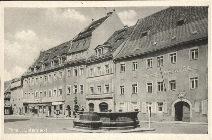 Pirna Elbe Sachsen Untermarkt