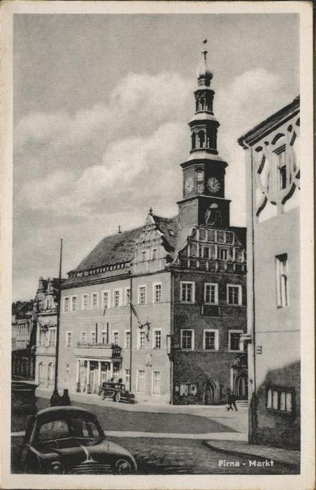 Pirna Elbe Sachsen Markt