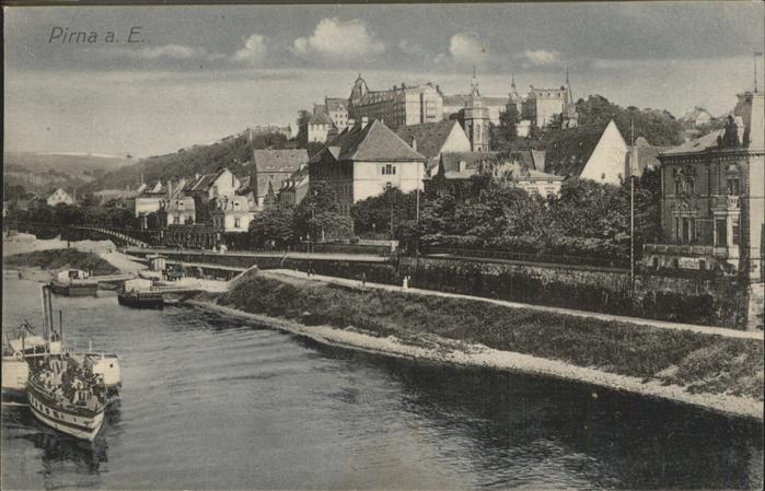 Pirna Elbe Sachsen Elbe Sonnenstein