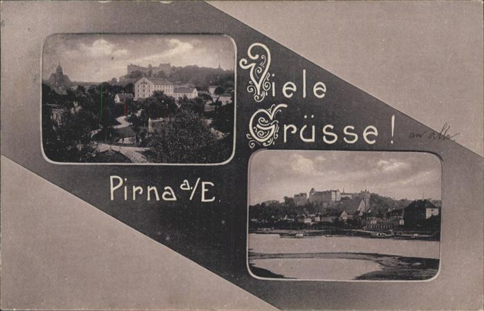 Pirna Elbe Sachsen Sonnenstein
