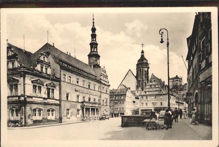 Pirna Elbe Sachsen Markt