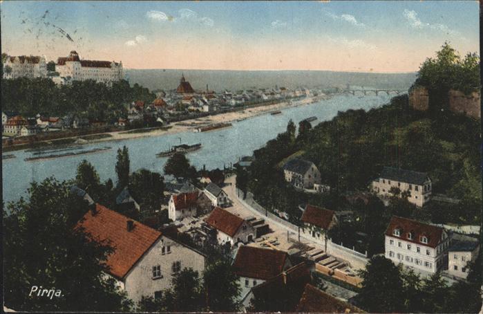 Pirna Elbe Sachsen Elbe Sonnenstein