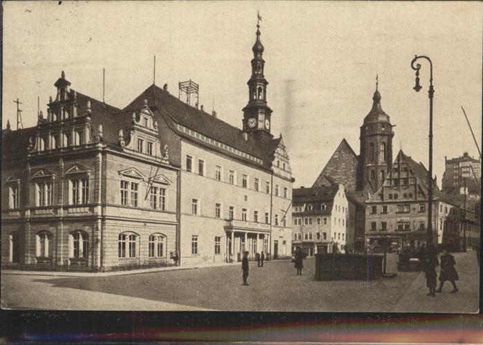 Pirna Elbe Sachsen Rathaus Stadtkirche