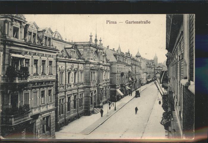 Pirna Elbe Sachsen Gartenstrasse