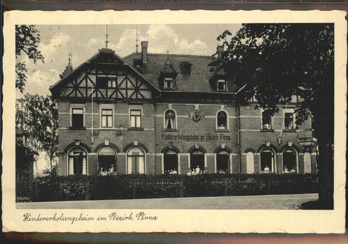 Pirna Elbe Sachsen Kindererholungsheim