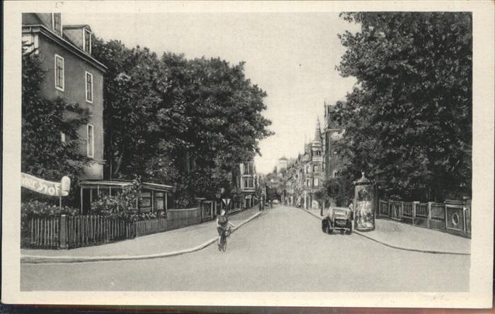 Pirna Elbe Sachsen Gartenstrasse Sonnenstein