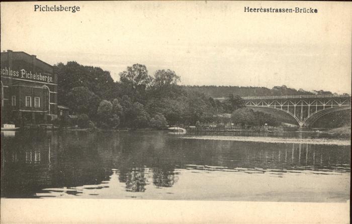 Pichelsberge Berlin Heeresstrassen Brücke