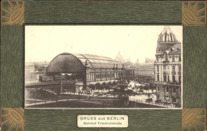 BERLIN CITY Bahnhof Friedrichstrasse