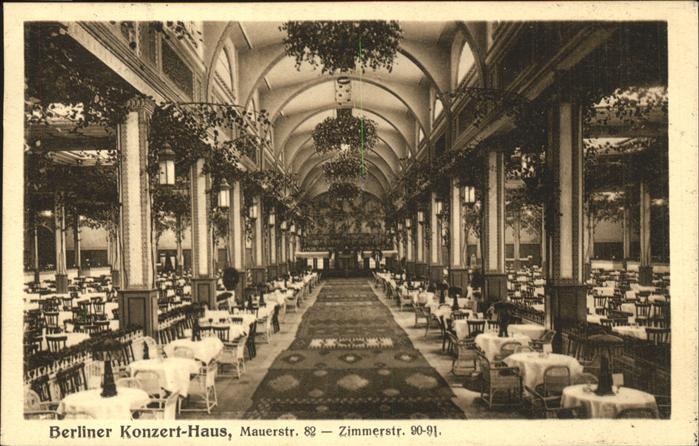 Berliner Mauer Berlin Wall Konzert Haus Mauerstrasse 82