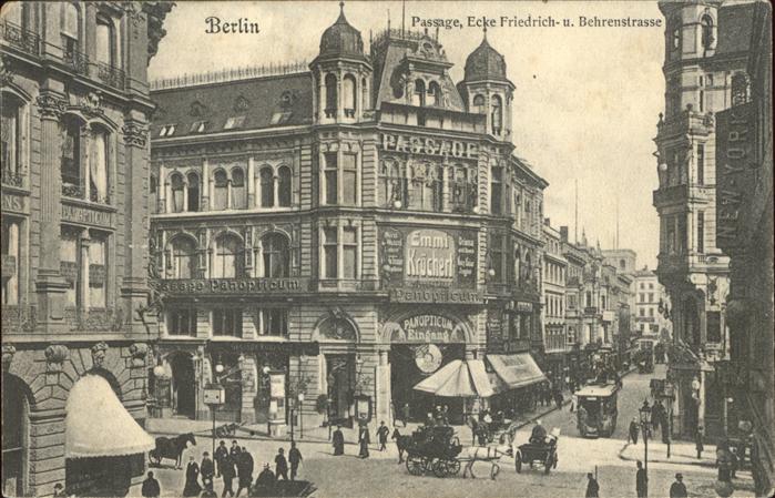 BERLIN CITY Ecke Friedrichstrasse Behrenstrasse