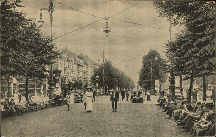 BERLIN CITY Unter den Linden Mittelpromenade