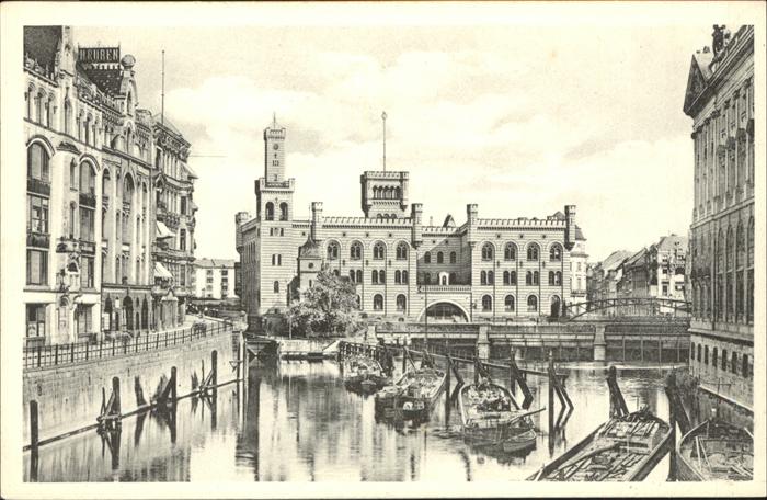 BERLIN  CITY Sparkasse am Muehlendamm Boote