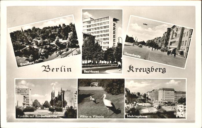 Kreuzberg Berlin Hasenheide Mehringdamm Störche