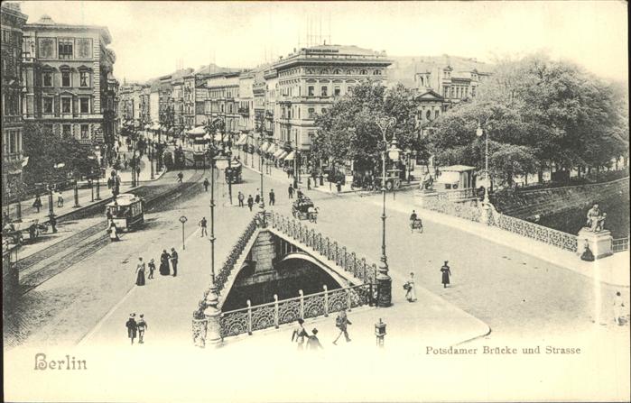 BERLIN  CITY Potsdamer Bruecke Strassenbahn