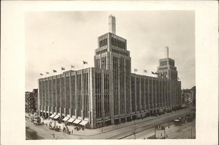 Neukoelln Karstadt Gebäude Hermannplatz