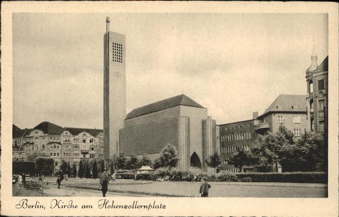 BERLIN  CITY Kirche am Hohenzollernplatz