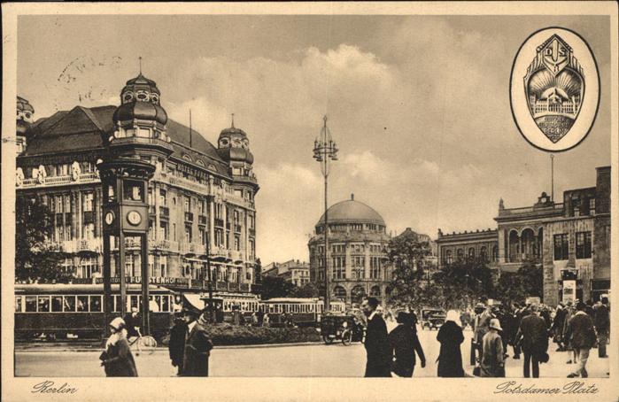 BERLIN CITY Potsdamer Platz Strassenbahn