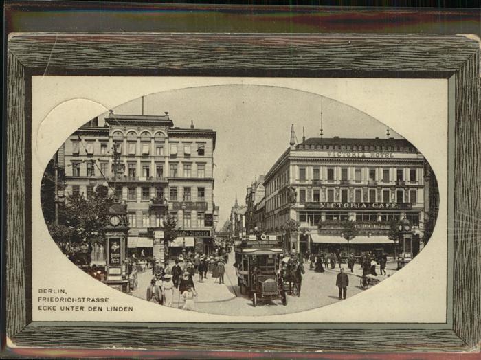 BERLIN CITY Friedrichstrasse Unter den Linden Bus