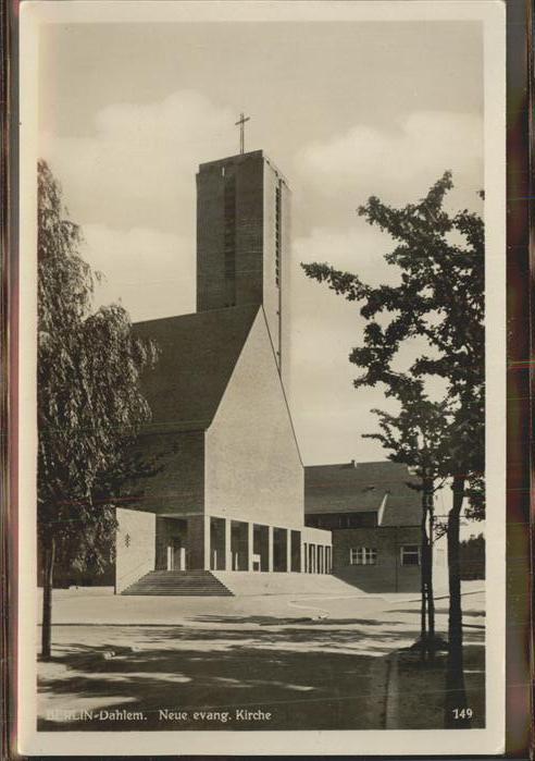 Dahlem Berlin Neue Evangelische Kirche