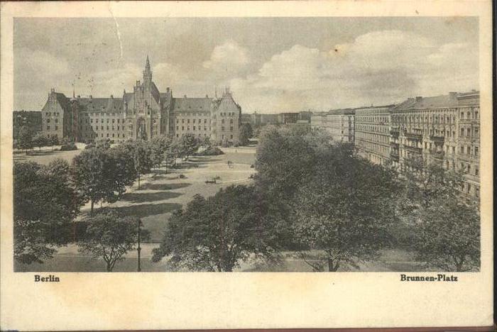 BERLIN CITY Brunenplatz