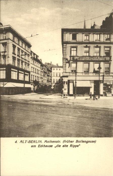 Berlin Mokenstrasse Die alte Rippe