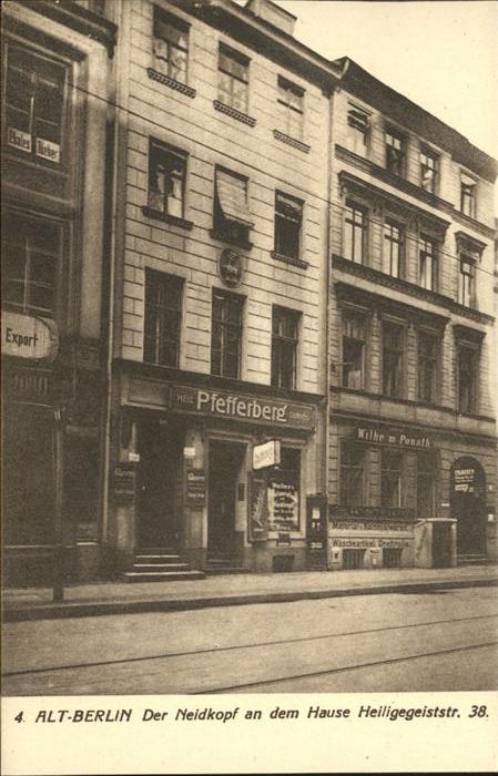 Berlin Neidkopf Heiligegeiststr. 38