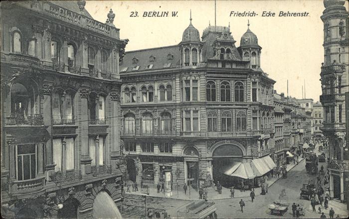 BERLIN CITY Friedrich- Ecke Behrenstrasse