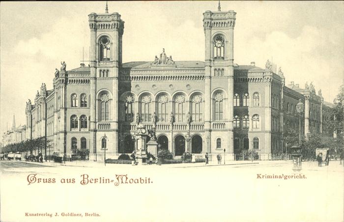 Moabit Berlin Kriminalgericht