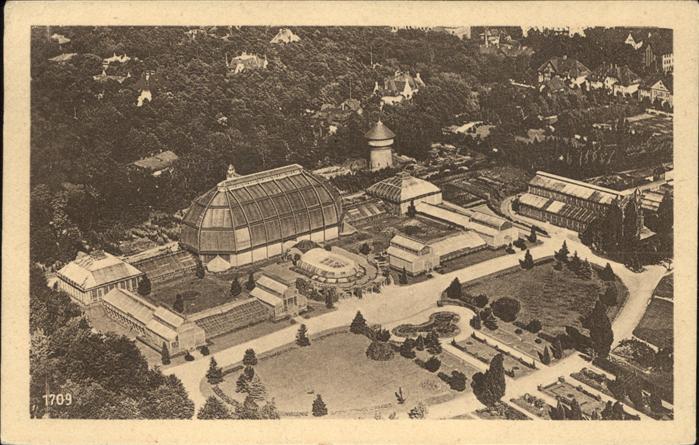 Dahlem Berlin Fliegeraufnahme Botanischer Garten