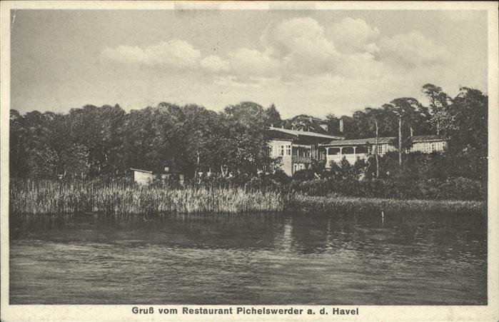 Pichelswerder Berlin Restaurant Pichelswerder an der Havel
