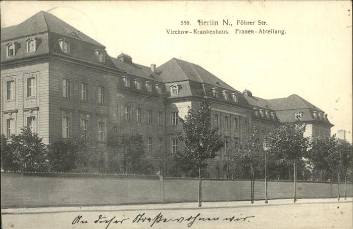 Virchow Berlin Krankenhaus Frauenabteilung Föhrerstras
