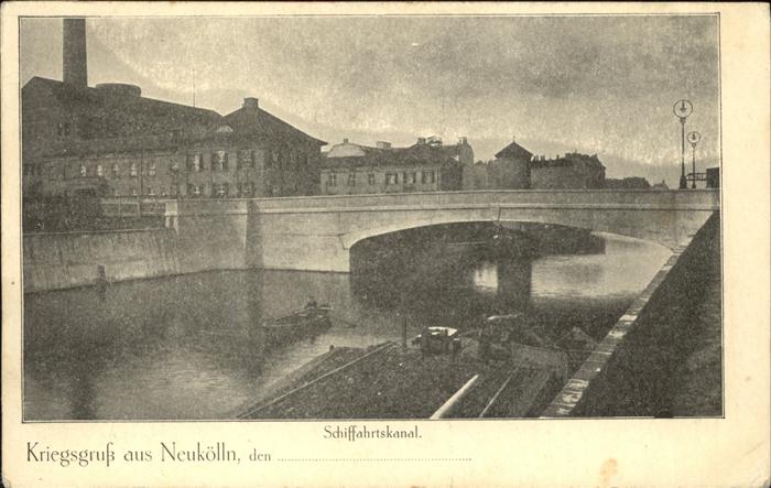 Neukoelln Schiffahrtskanal
