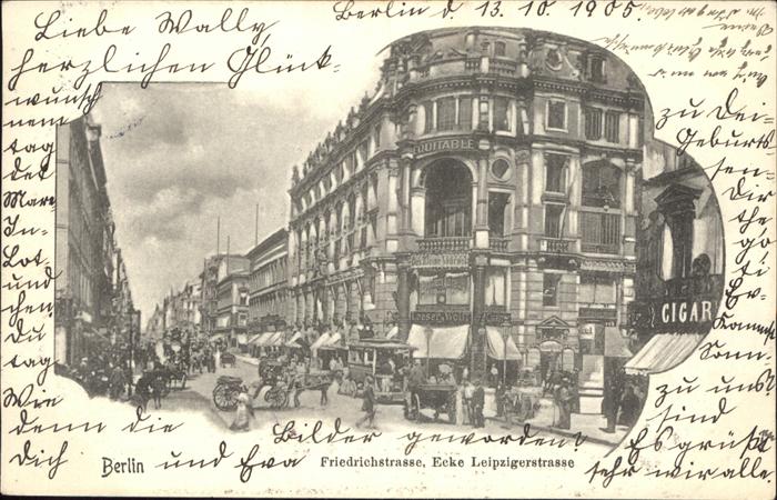 Berlin Friedrichstrasse Ecke Leipzigerstrasse
