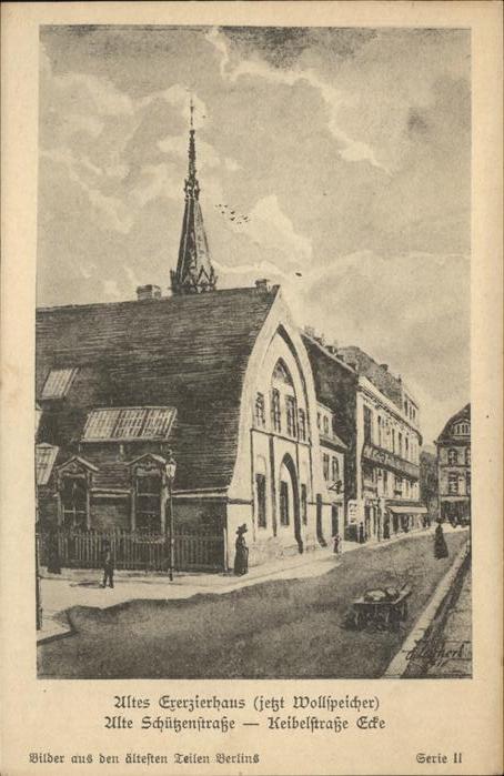 Berlin Wollspeicher Künstlerkarte Alte Schütze