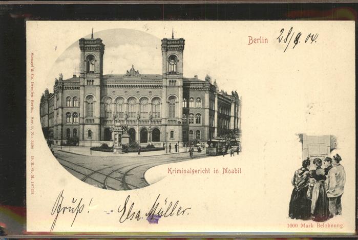 Moabit Berlin Kriminalgericht