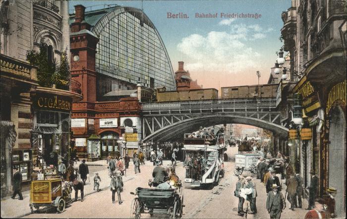 BERLIN  CITY Bahnhof Friedrichstrasse