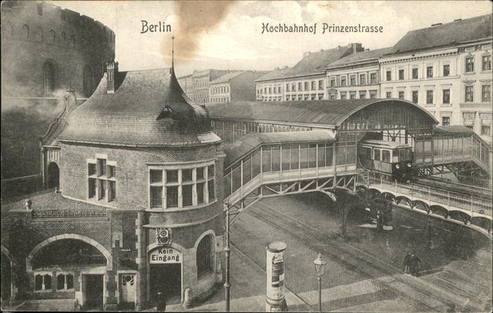 BERLIN  CITY Hochbahnhof Prinzenstrasse
