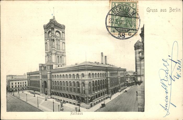 BERLIN  CITY Rathaus