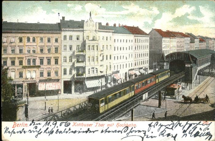 BERLIN  CITY Cottbuser Tor Hochbahn