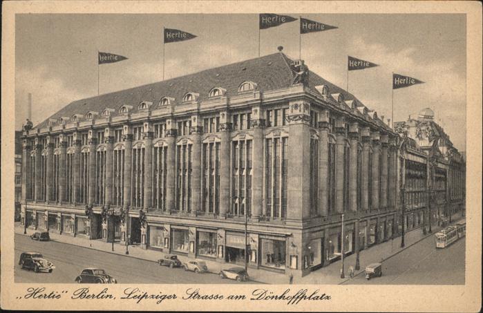 BERLIN  CITY Hertie Leipziger Strasse